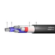Кабель АВВГнг (1 кВ) 3х120+1х35 (ож)