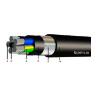 Кабель АПвБбШв 3х70+1х35 (ож)